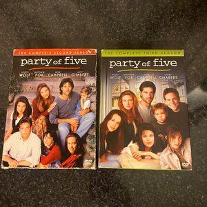 Party of Five DVD's Seasons 2 & 3